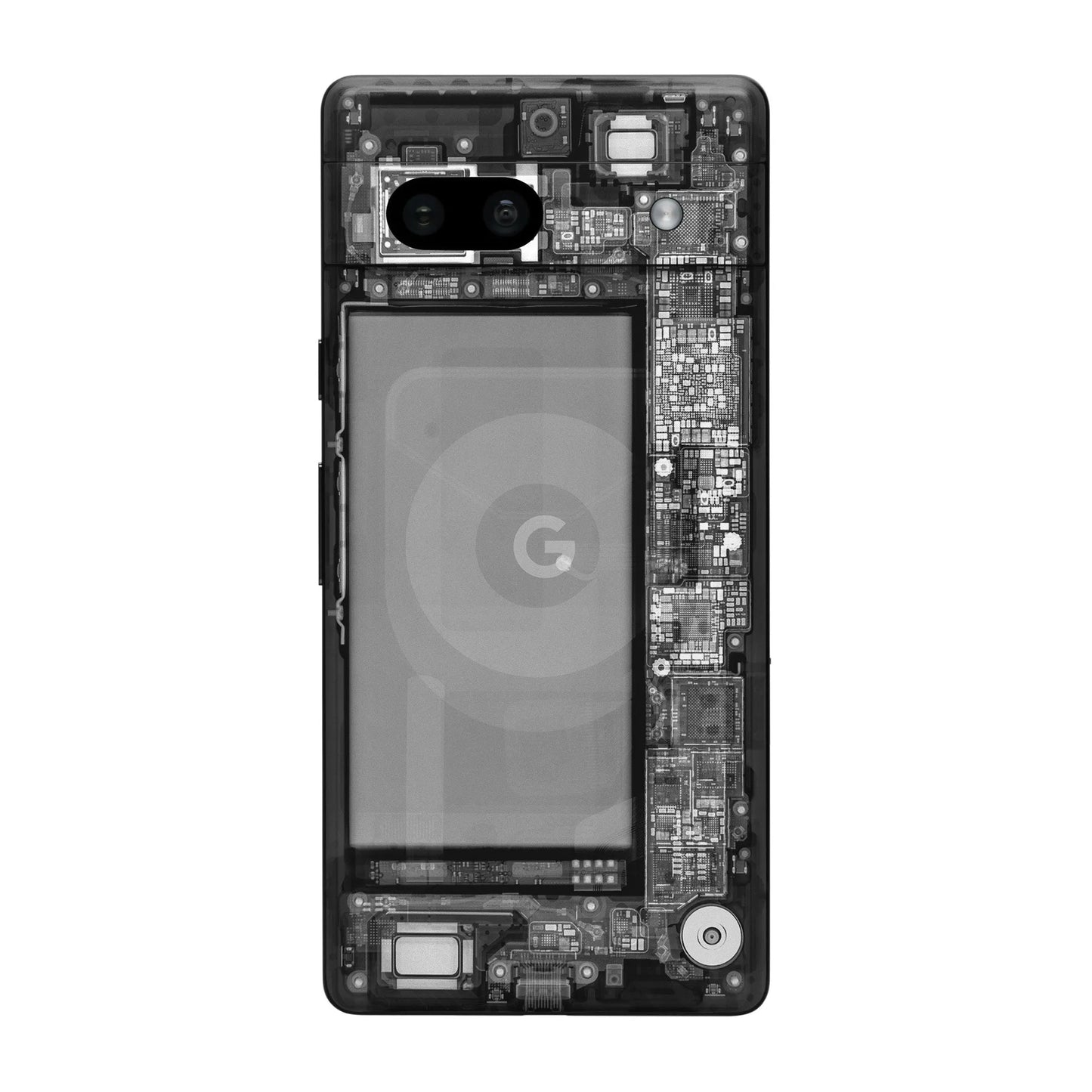 Google Pixel 7a - X-Ray (Dark) Skin
