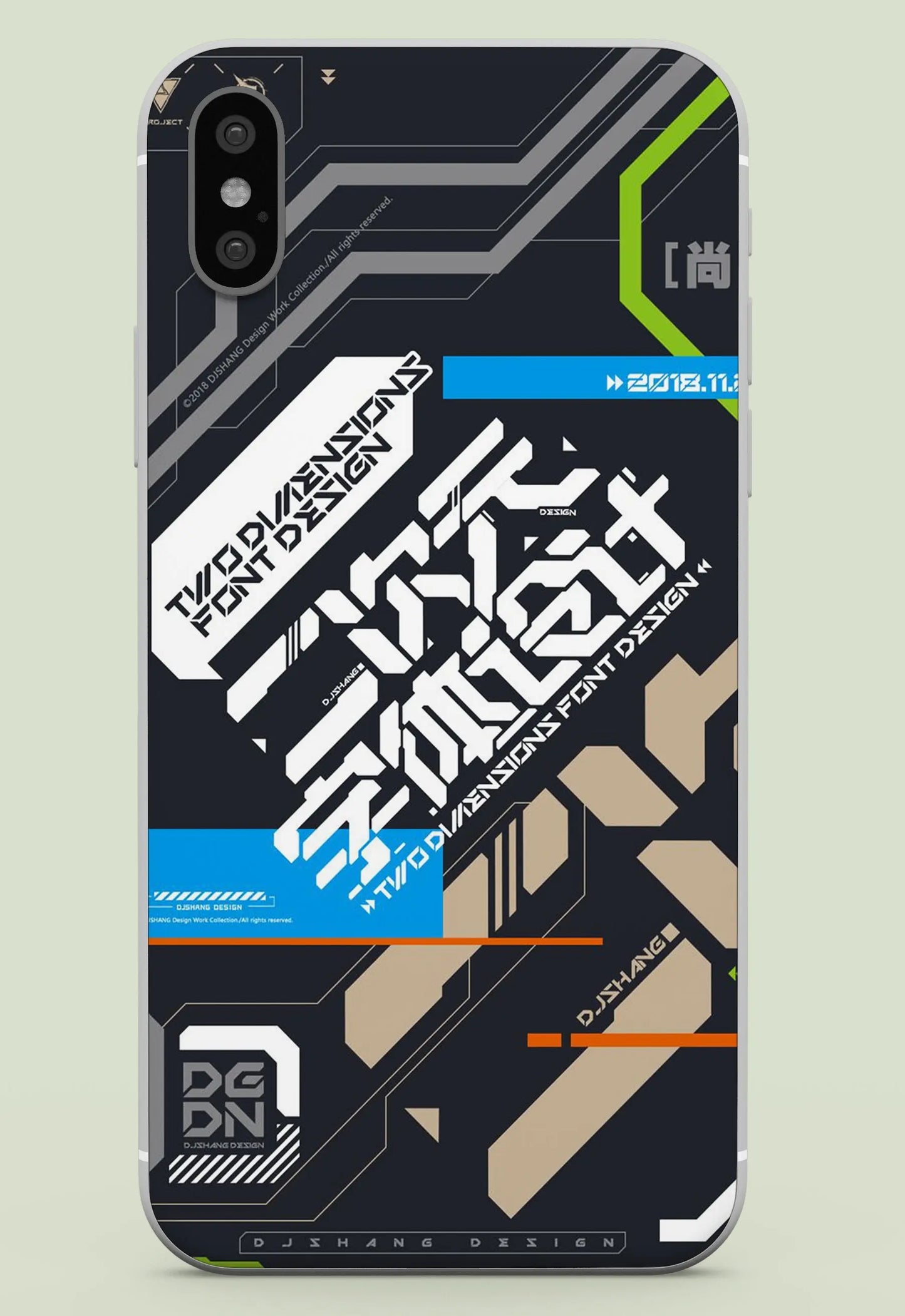 Font Style Mobile 6D Skin - NR SKINS