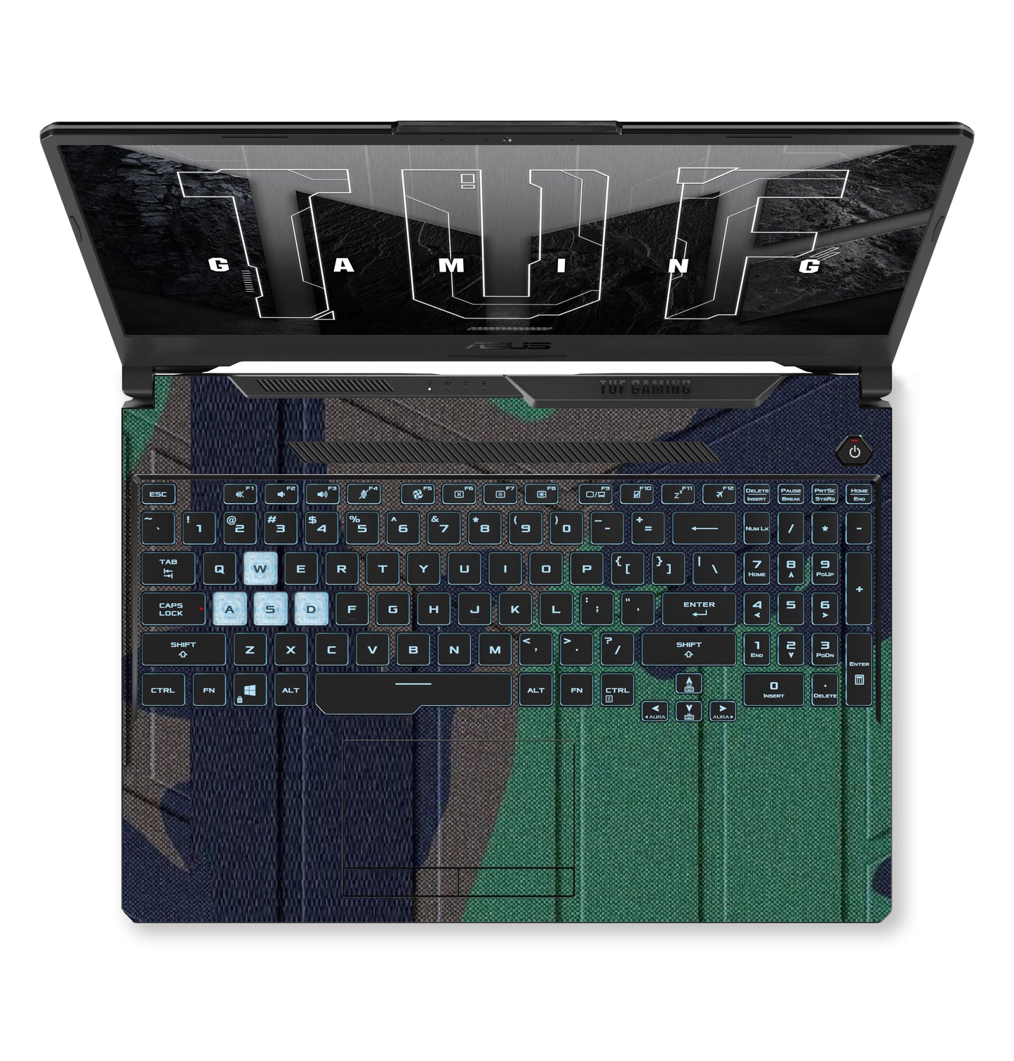Green Camo Laptop 6D Skin