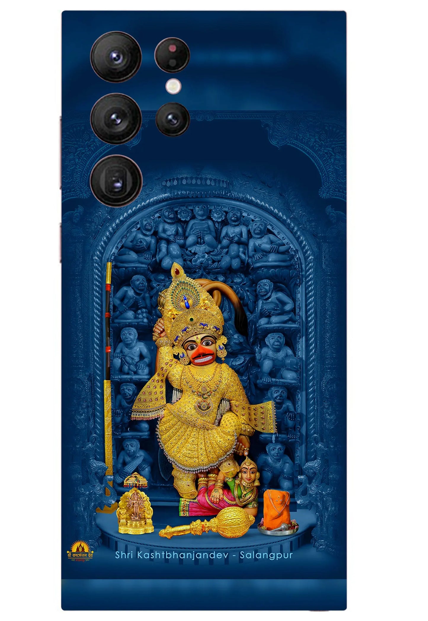 Salangpur Hanumanji Blue Mobile 6D Skin - NR SKINS