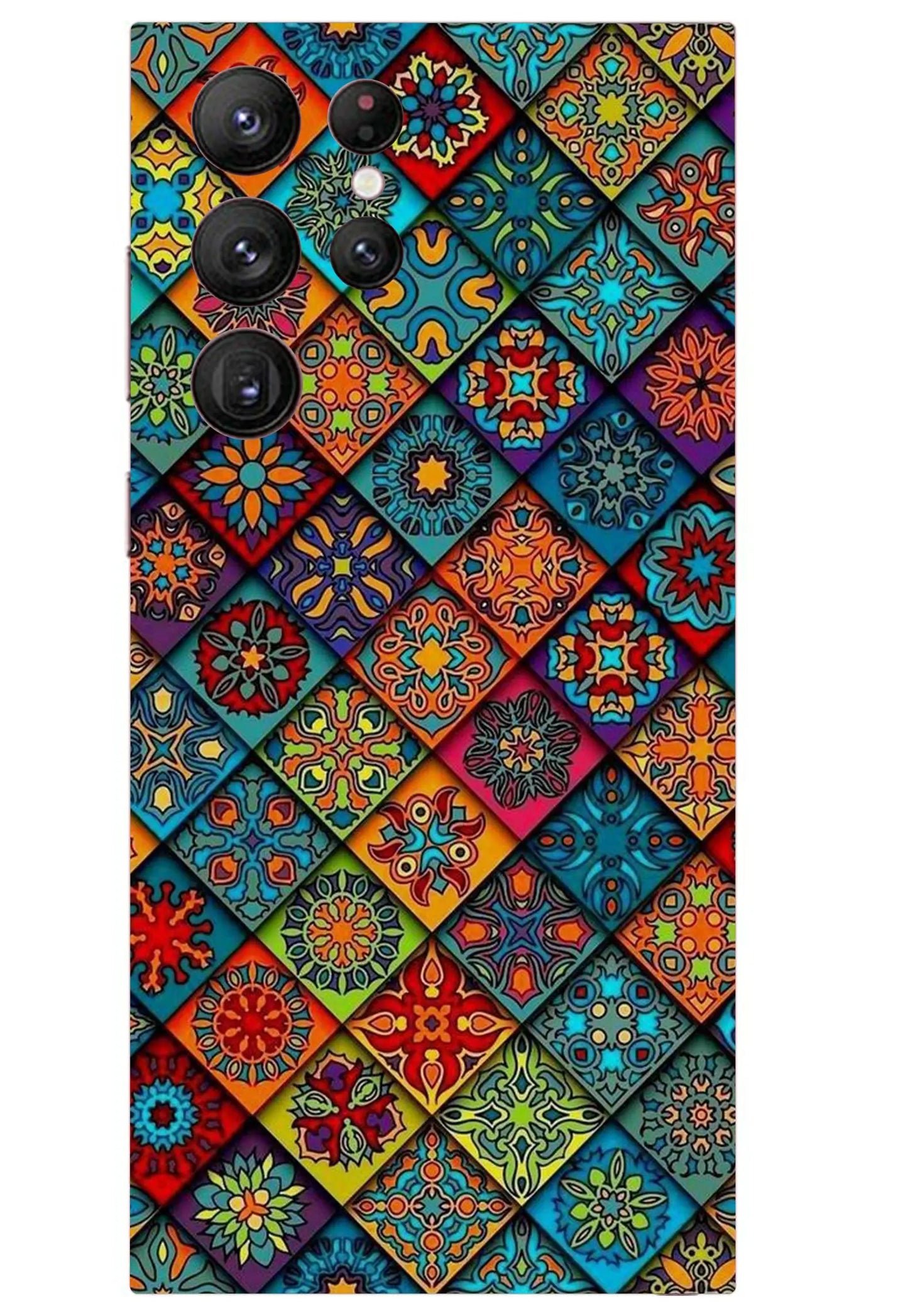 Flower Multicolor Mobile 6D Skin - NR SKINS
