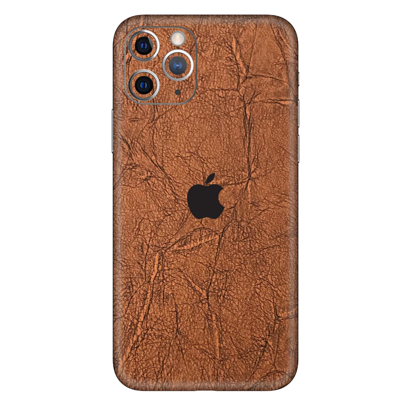 Vintage Leather 3M Premium Material Mobile Skins
