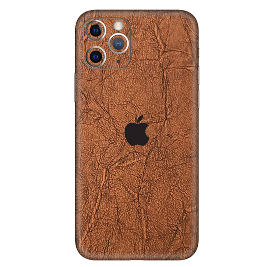 Vintage Leather 3M Premium Material Mobile Skins
