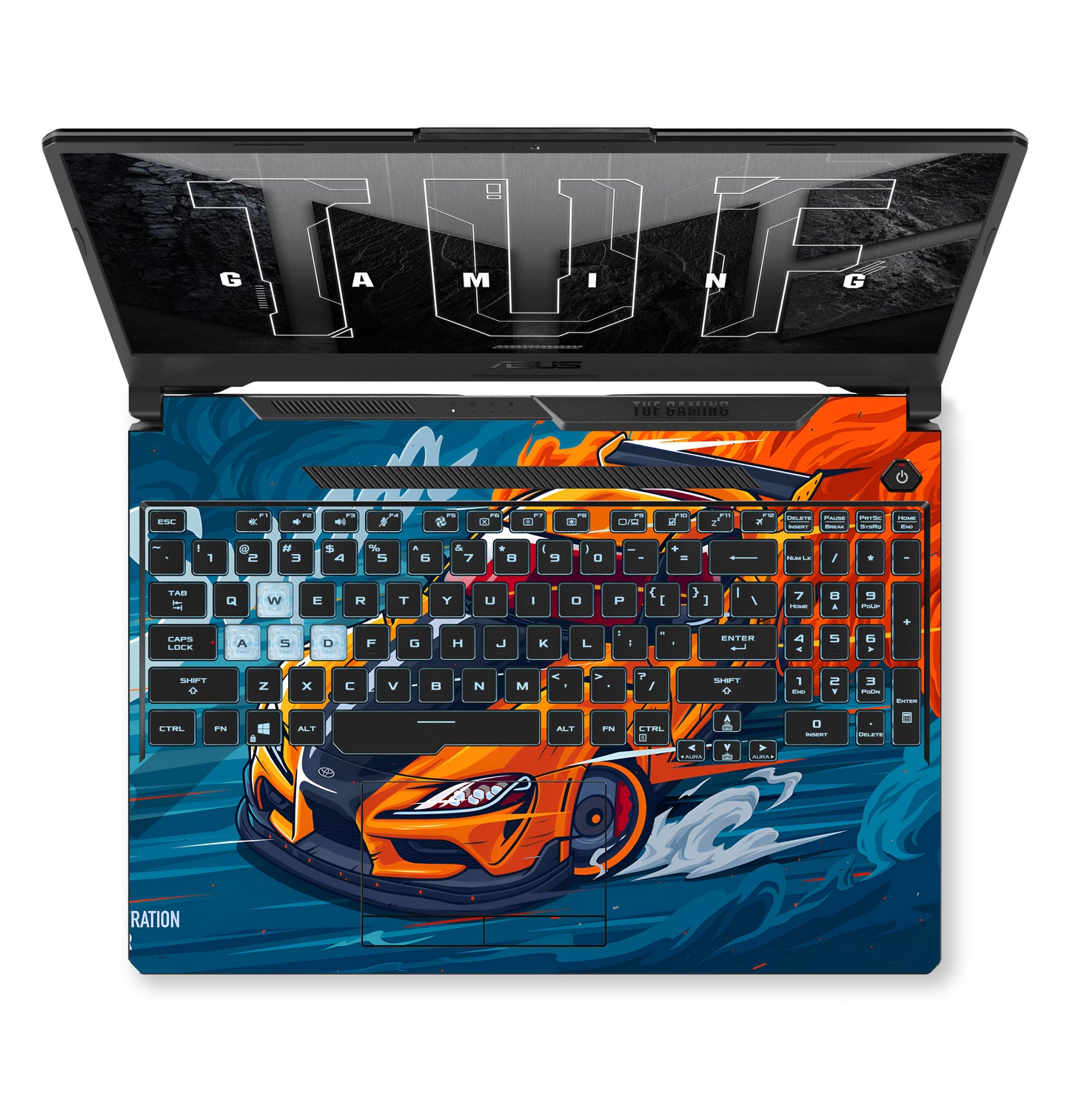Supra Car Laptop Skin