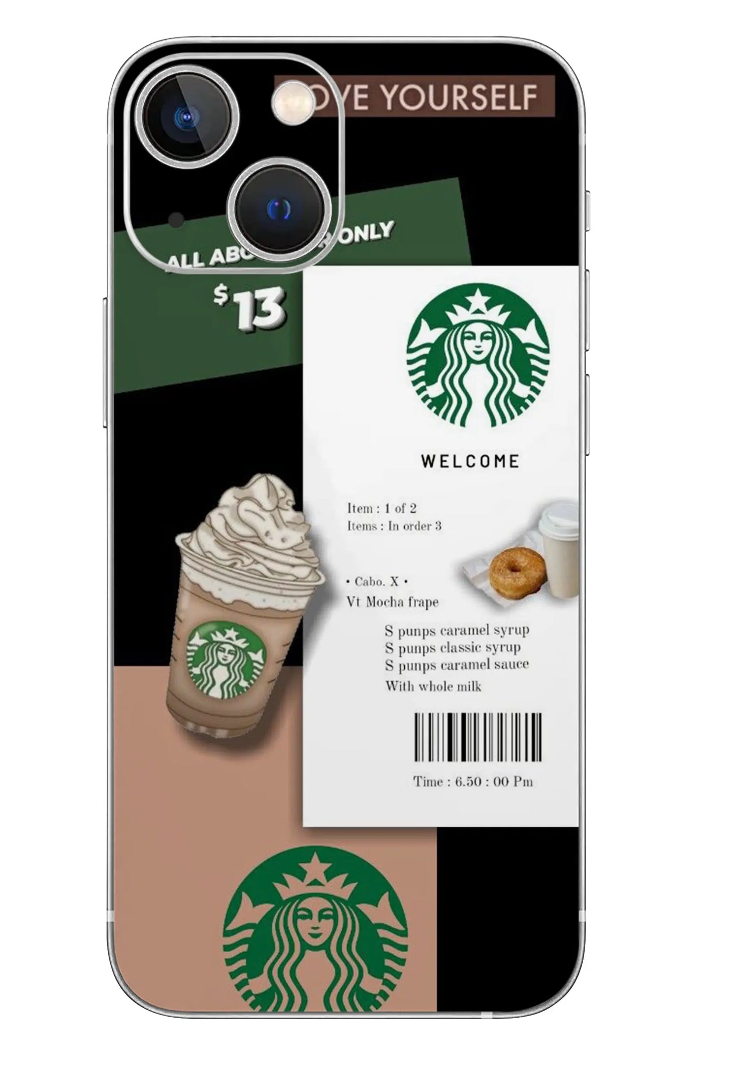Star Bucks Mobile 6D Skin - NR SKINS