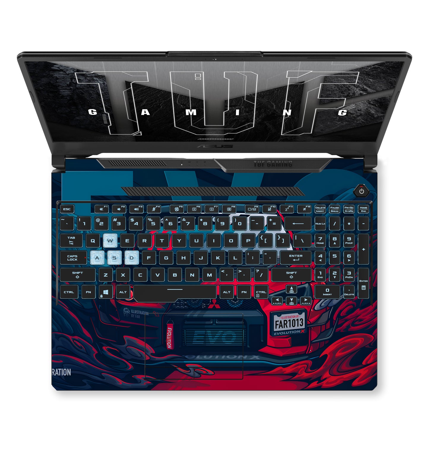 Lancer Car Laptop Skin