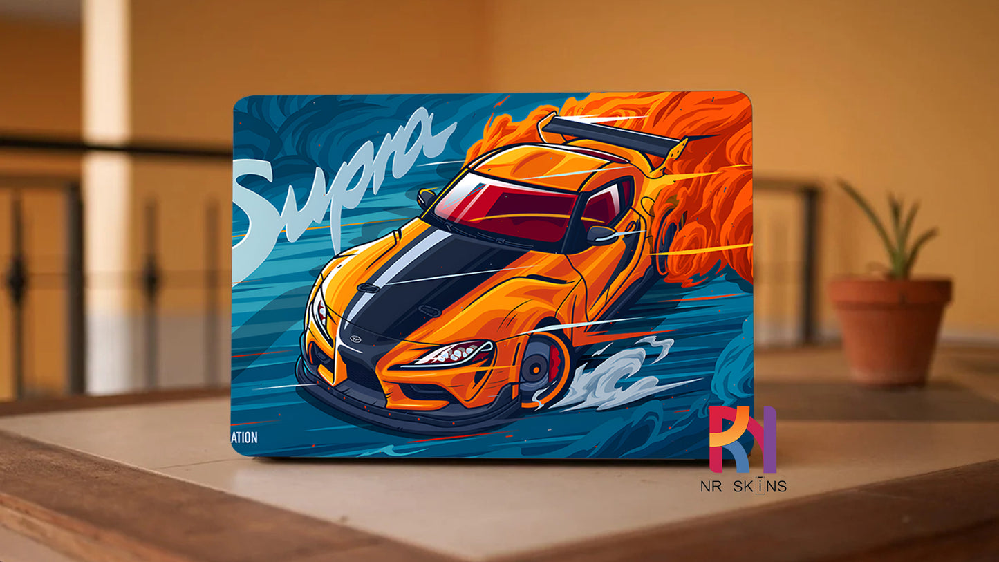 Supra Car Laptop Skin