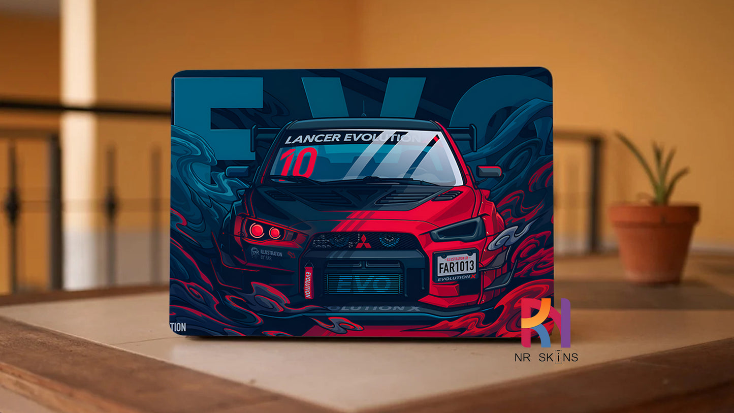Lancer Car Laptop Skin