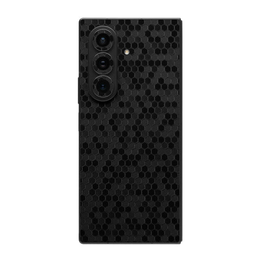 Samsung Z Fold 7 - Honeycomb Black Skin