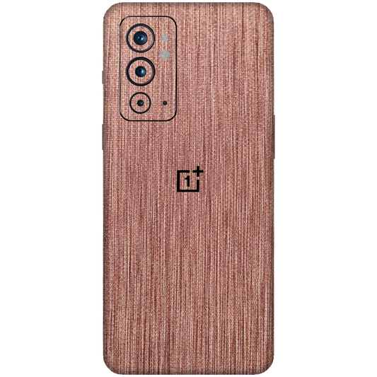 Red Linen 3M Premium Material Mobile Skins
