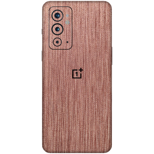 Red Linen 3M Premium Material Mobile Skins