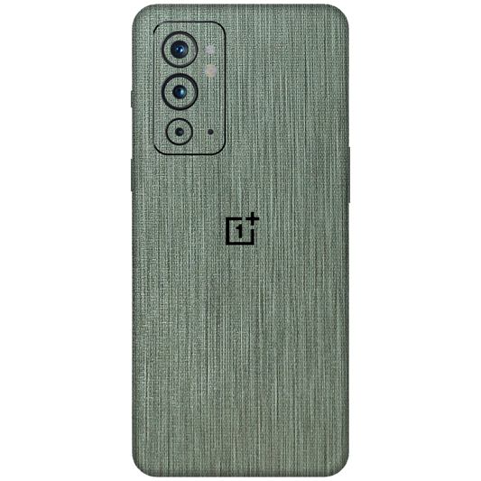 Green Linen 3M Premium Material Mobile Skins