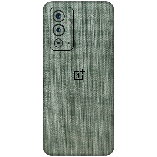 Green Linen 3M Premium Material Mobile Skins