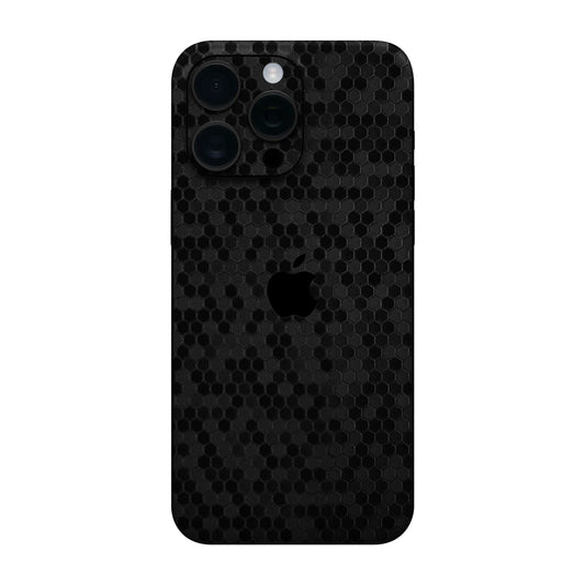 Iphone 15 Pro Max - Honeycomb Black Skin