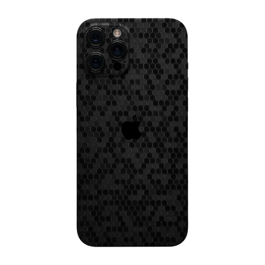 Iphone 12 Pro Max - Honeycomb Black Skin