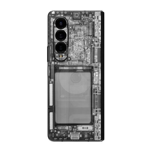 Samsung Z Fold 4 - X-Ray (Dark) Skin