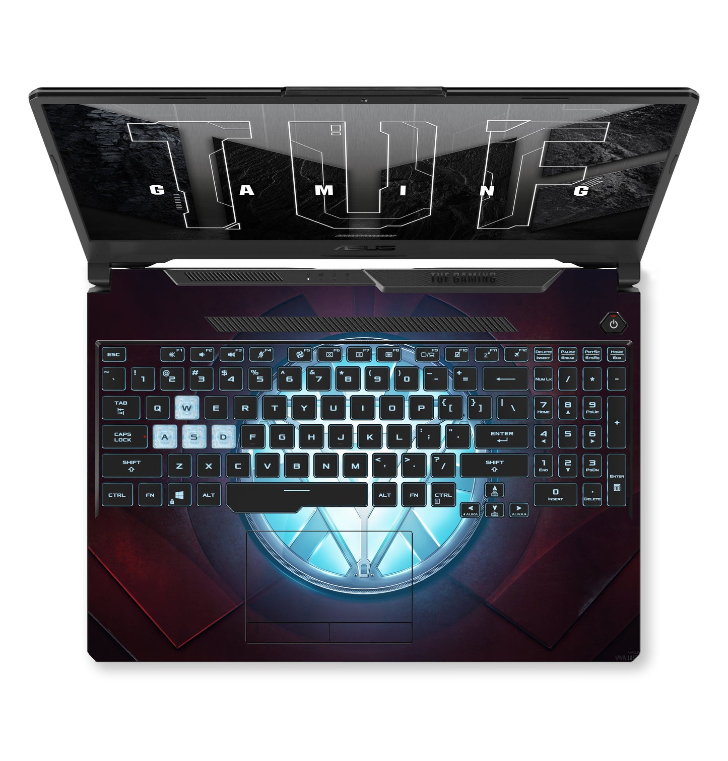 Arc Reacter Laptop 6D Skin
