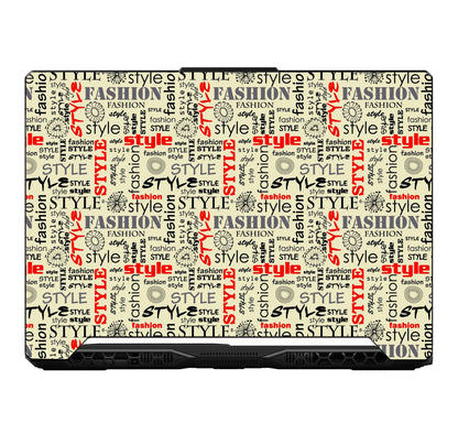 Fashion Style Laptop 6D Skin