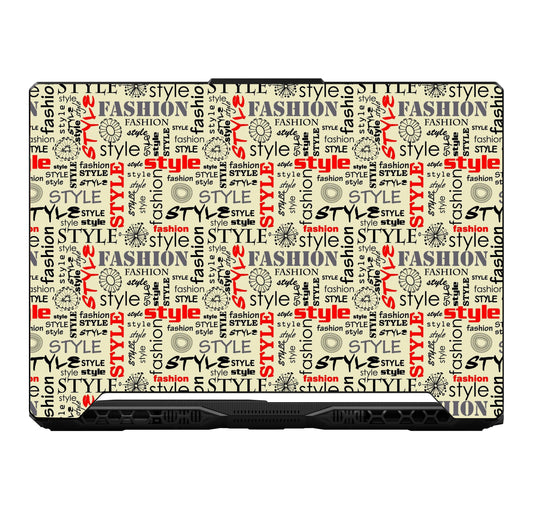 Fashion Style Laptop 6D Skin