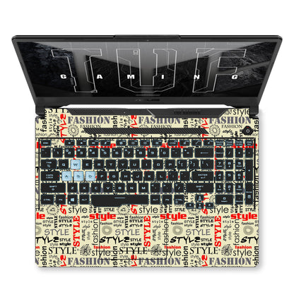 Fashion Style Laptop 6D Skin