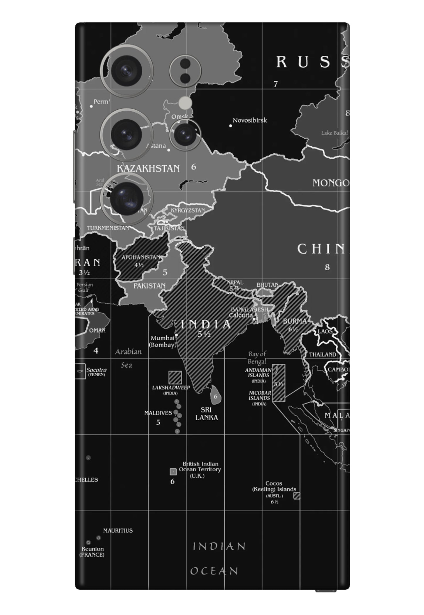 India Map Mobile (Scratchless Skin)