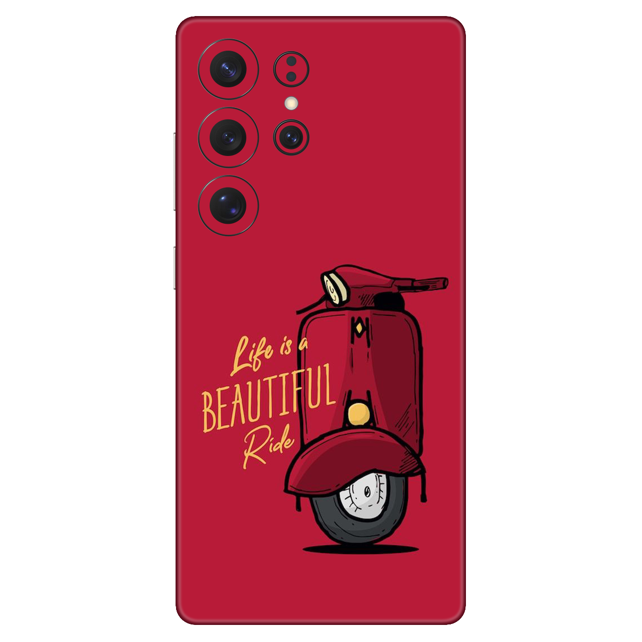 Life Is Beutyfull Ride Mobile 6D Skin
