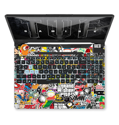 GTA Cartoon Laptop 6D Skin