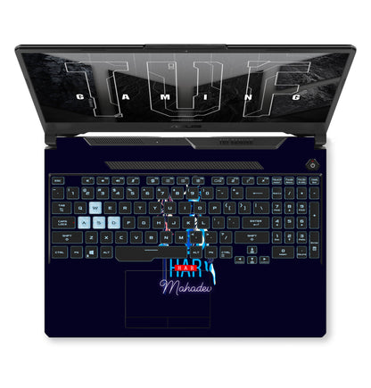 Har Har Mahadev Laptop 6D Skin