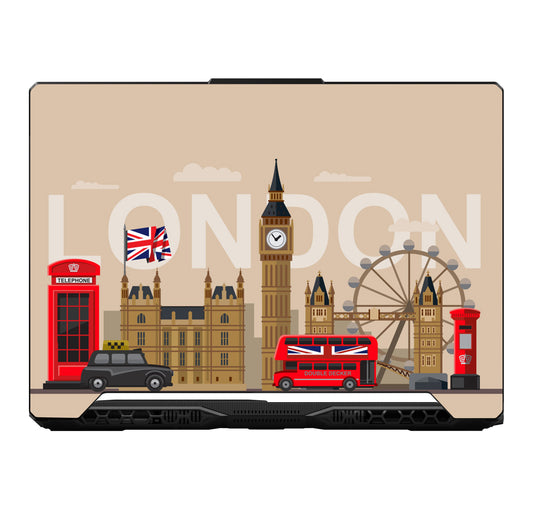 London Laptop 6D Skin