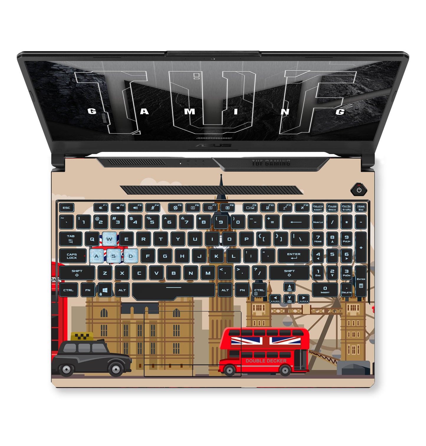 London Laptop 6D Skin