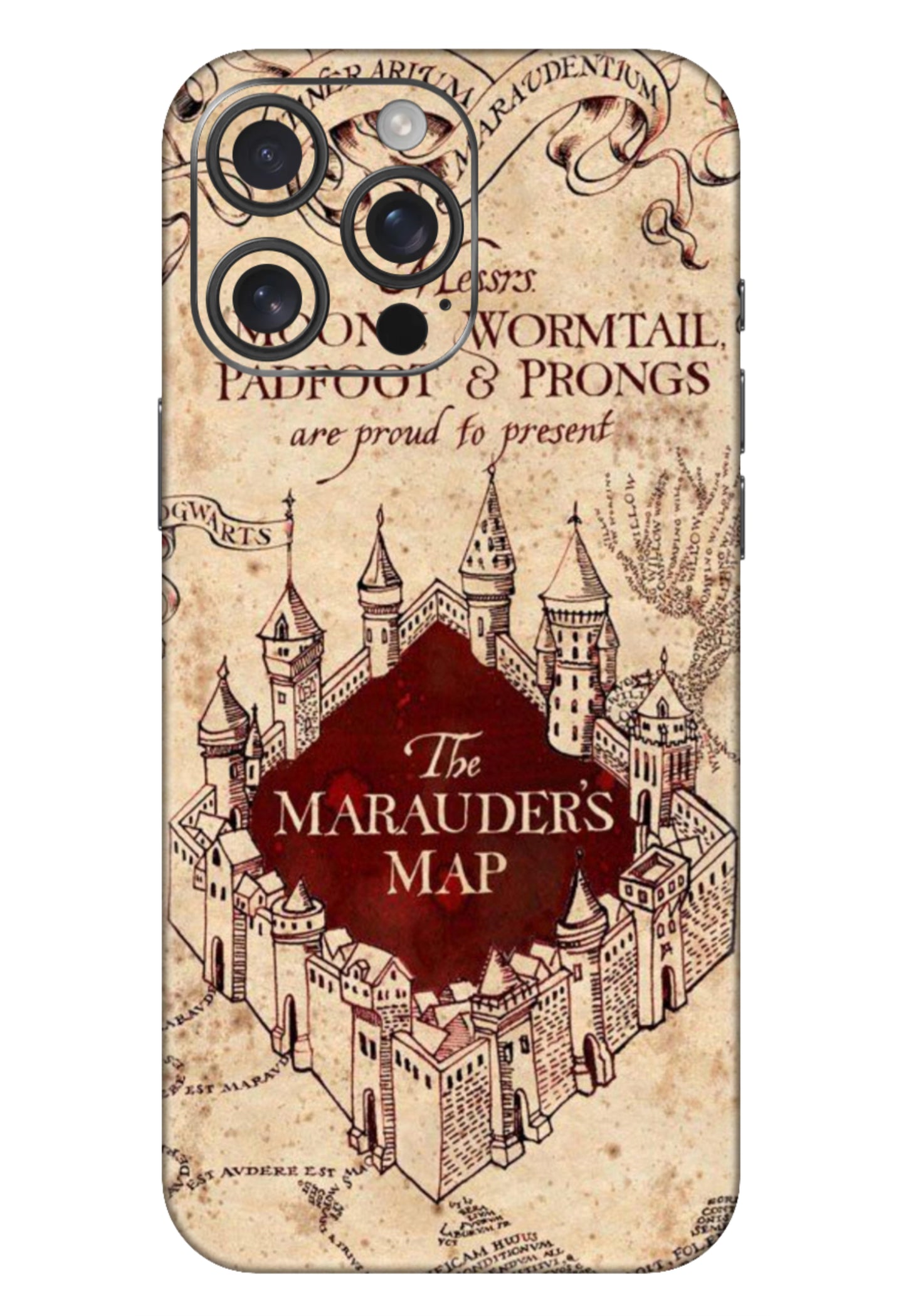The Marauder's Map Mobile Skin
