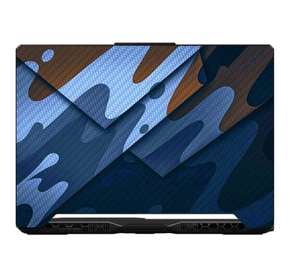 Blue Camo Laptop 6D Skin