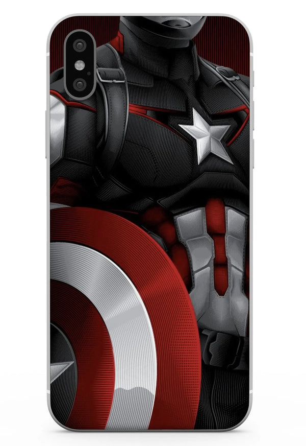 Captain America Mobile 6D (Scratchless Skin)