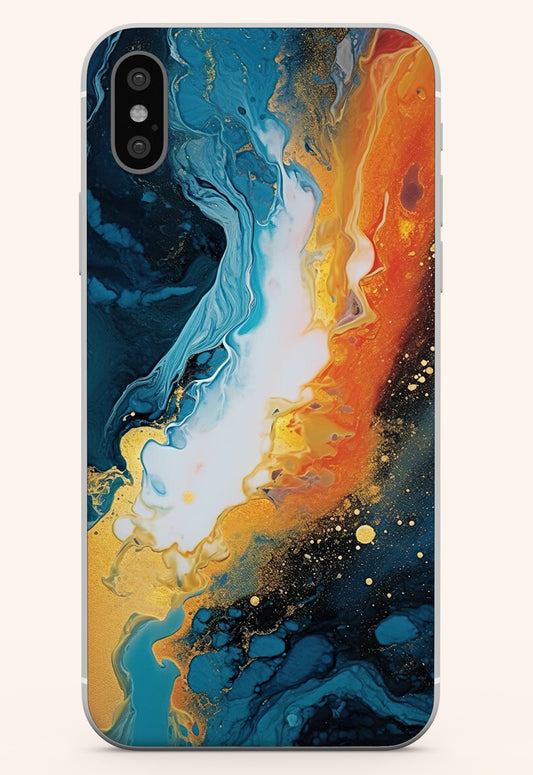 Water Color Mobile 6D Skin