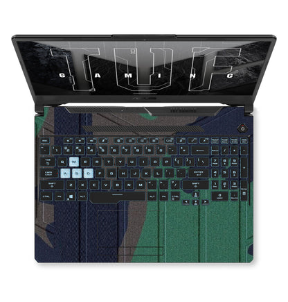 Green Camo Laptop 6D Skin