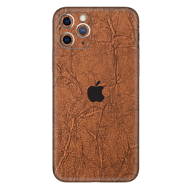 Vintage Leather 3M Premium Material Mobile Skins