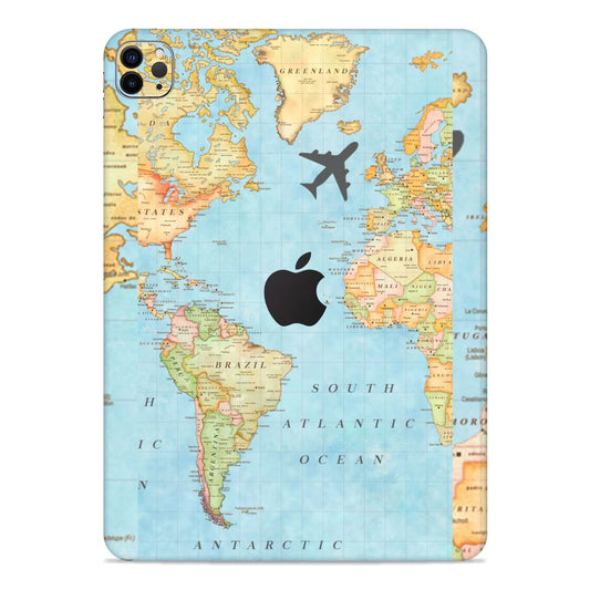 World Map Tabet Skin