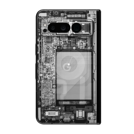 Google Pixel Fold - X-Ray (Dark) Skin