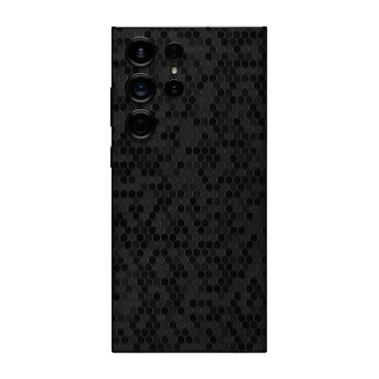 Samsung S23 Ultra - Honeycomb Black Skin