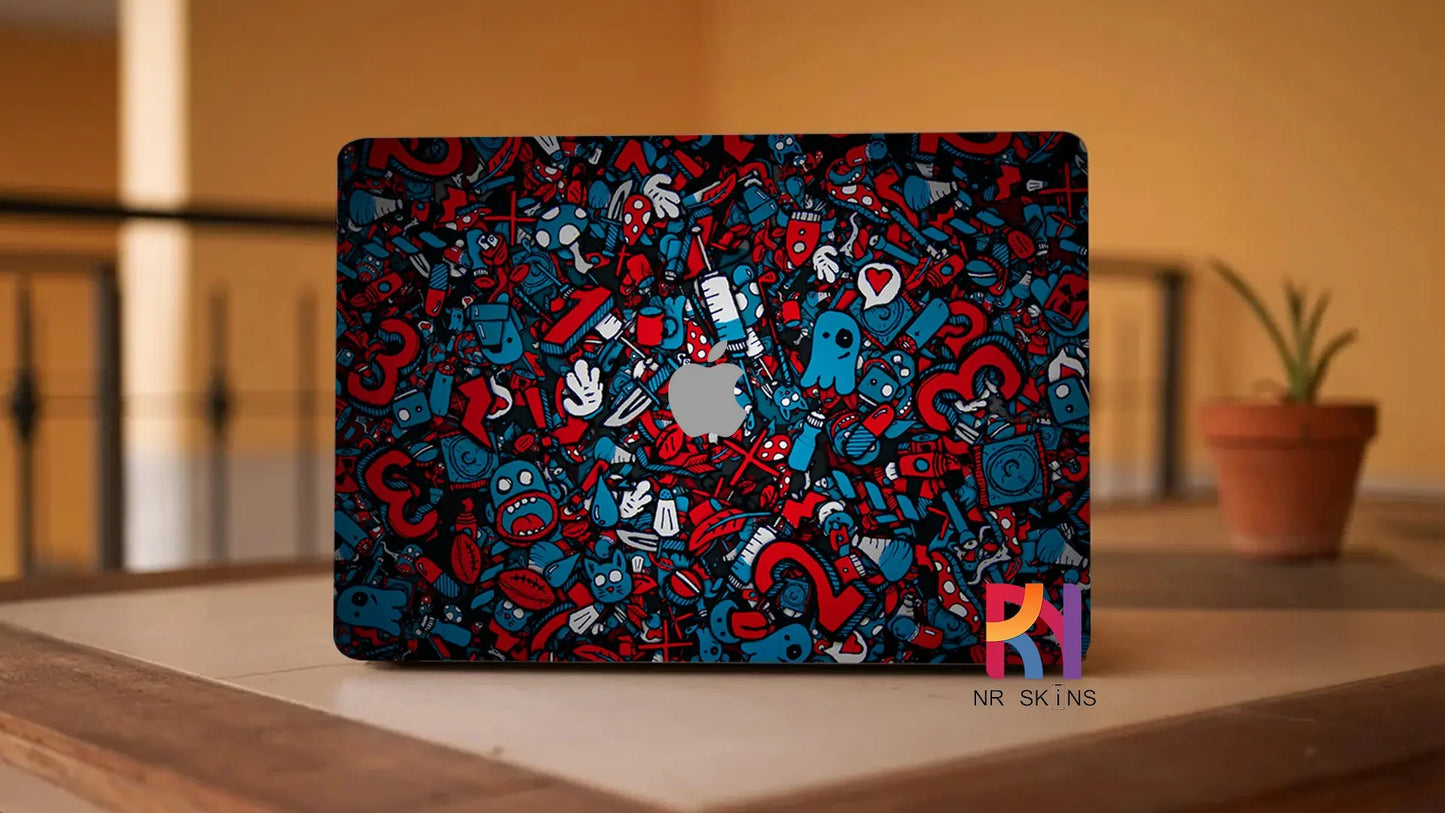 Cartoon Laptop 6D Skin - NR SKINS