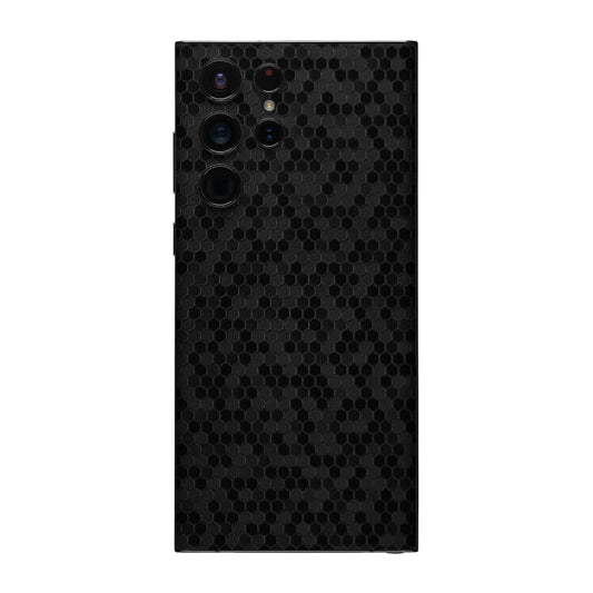 Samsung S22 Ultra - Honeycomb Black Skin