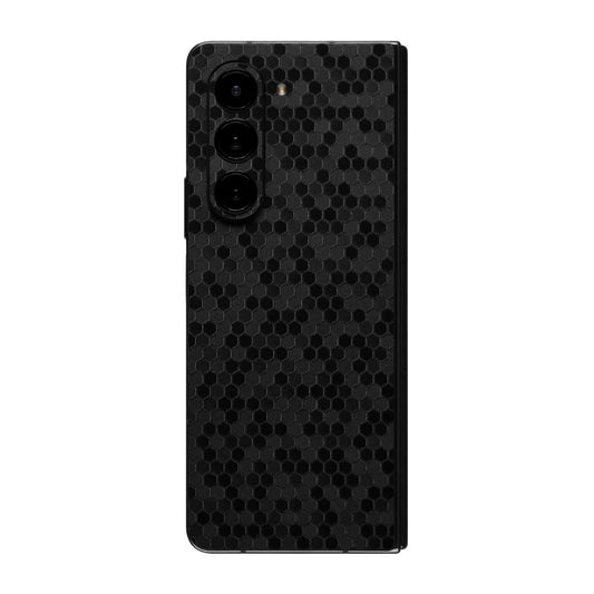 Samsung Z Fold 5 - Honeycomb Black Skin