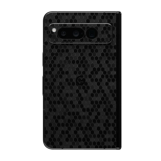 Google Pixel Fold - Honeycomb Black Skin