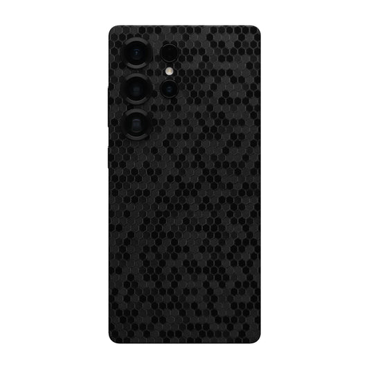 Samsung S25 Ultra - Honeycomb Black Skin