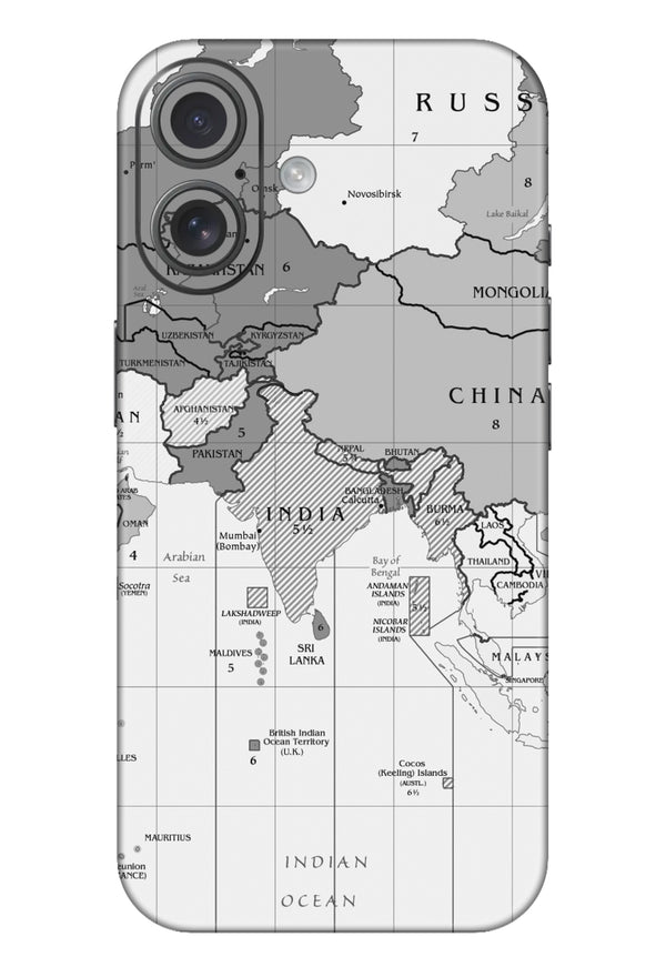 India Map Mobile Skin
