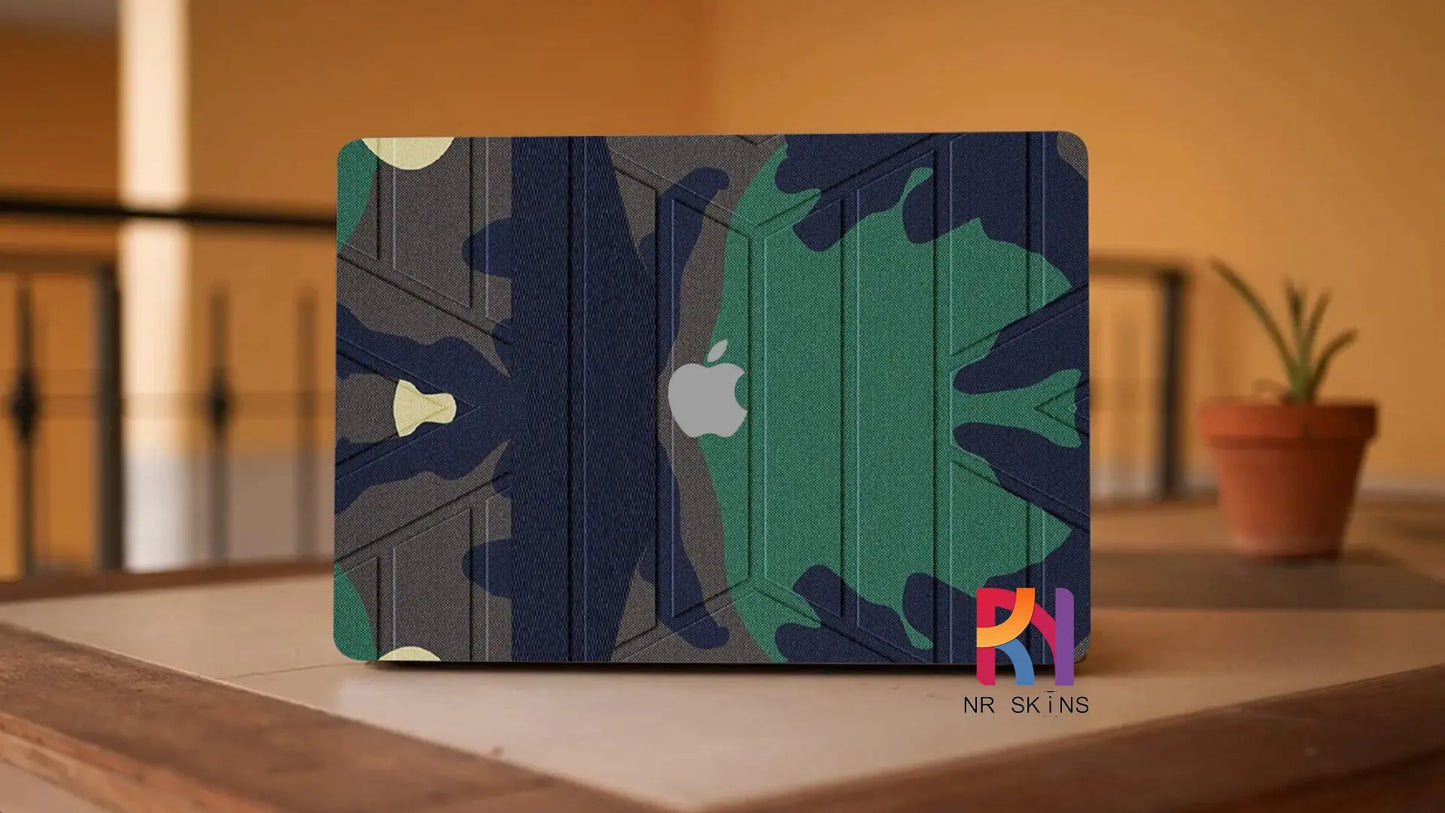 Green Camo Laptop 6D Skin - NR SKINS