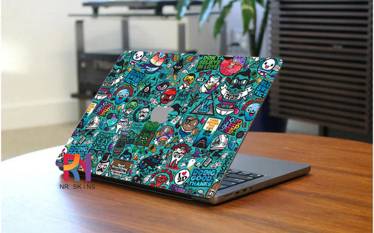 Cartoon Laptop 6D Skin - NR SKINS