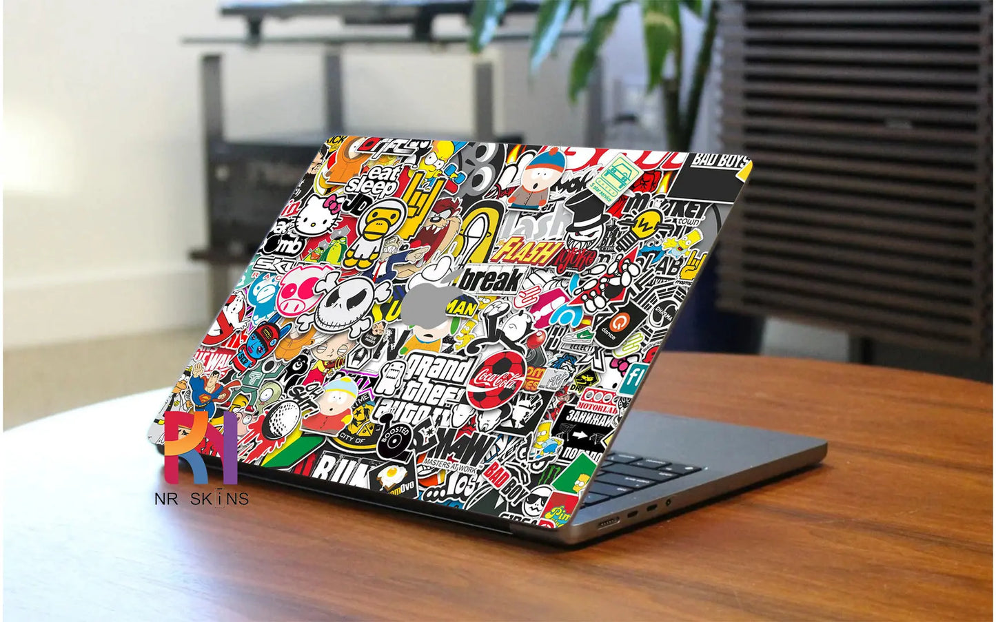 GTA Cartoon Laptop 6D Skin - NR SKINS