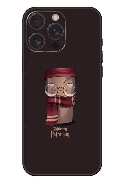 Espresso Patronum Coffee Cup Mobile Skin