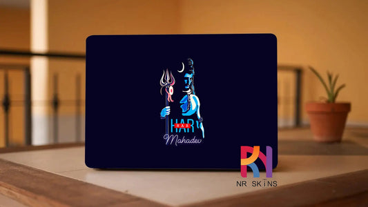 Har Har Mahadev Laptop 6D Skin - NR SKINS